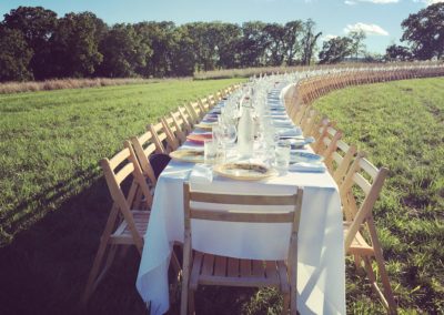 Outstanding in the Bleu Mont Field