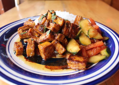 Meatless Madison: Three Cup Tofu at Natt Spil